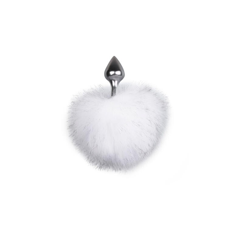 PLUG ANALE IN METALLO CON CODA DI CONIGLIO BUNNY TAIL 2
