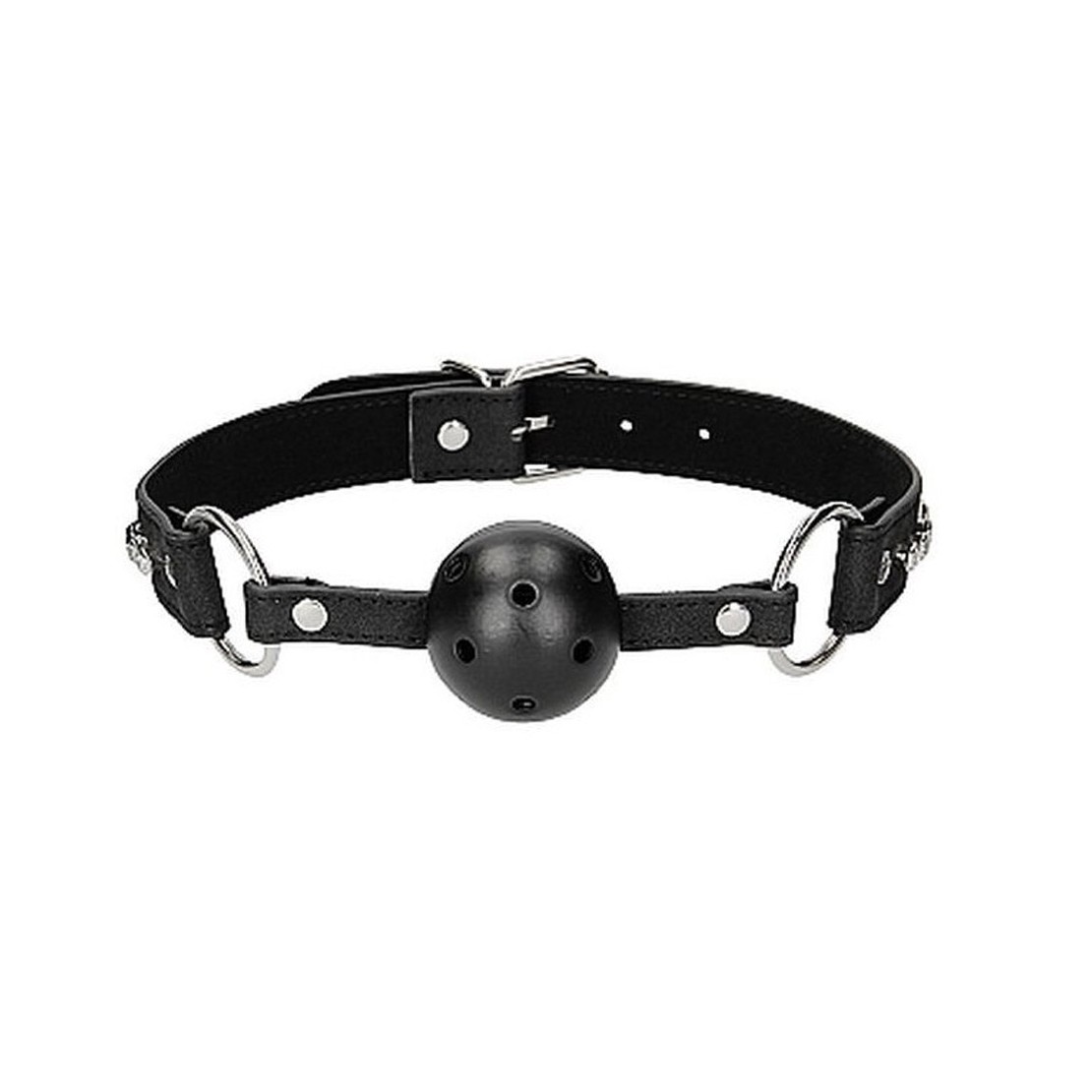 MORSO-BALL GAG  CON STRASS SUL CINTURINO...