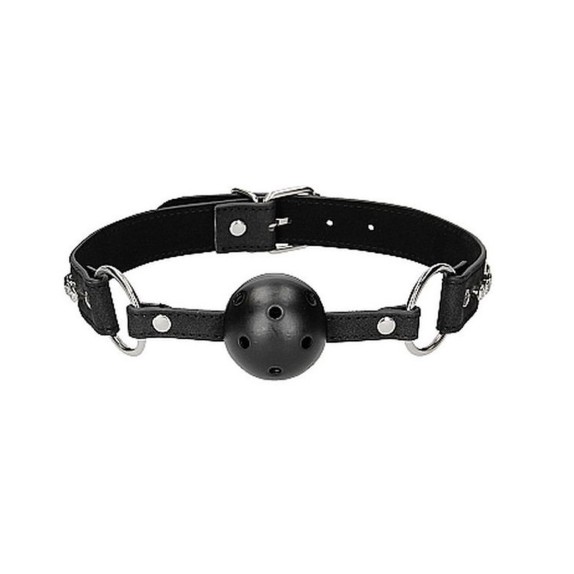 MORSO-BALL GAG  CON STRASS SUL CINTURINO BREATHABLE BALL GAG DIAMOND