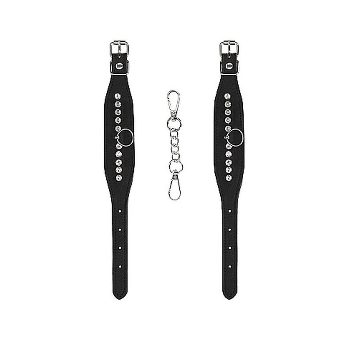 MANETTE SEXY REGOLABILI CON STRASS DIAMOND...