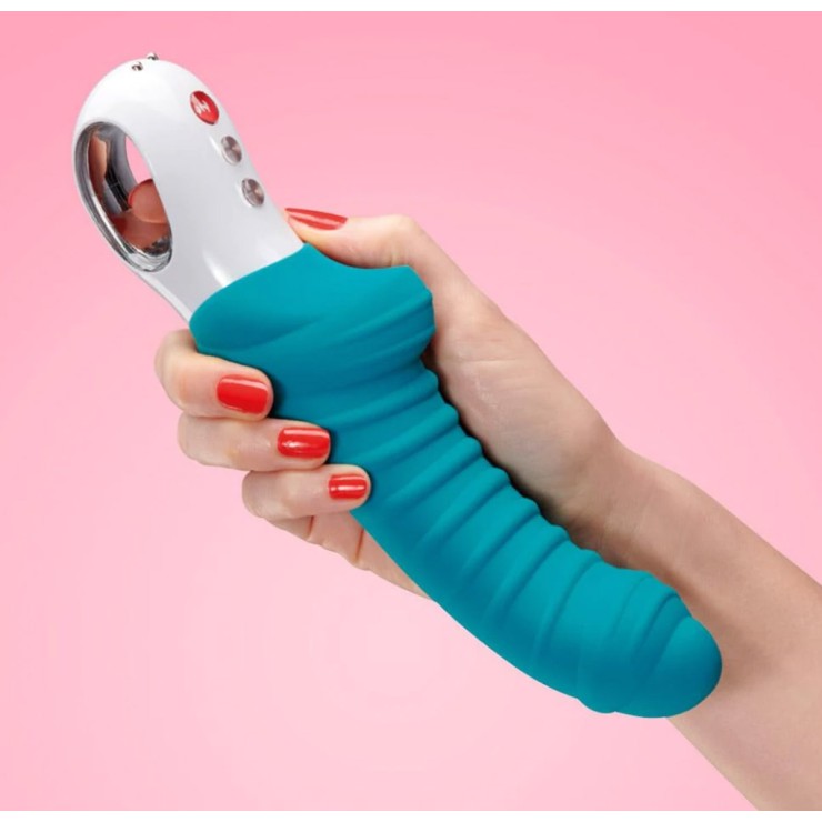 VIBRATORE IN SILICONE VAGINALE E ANALE SEX TOY TIGER 5