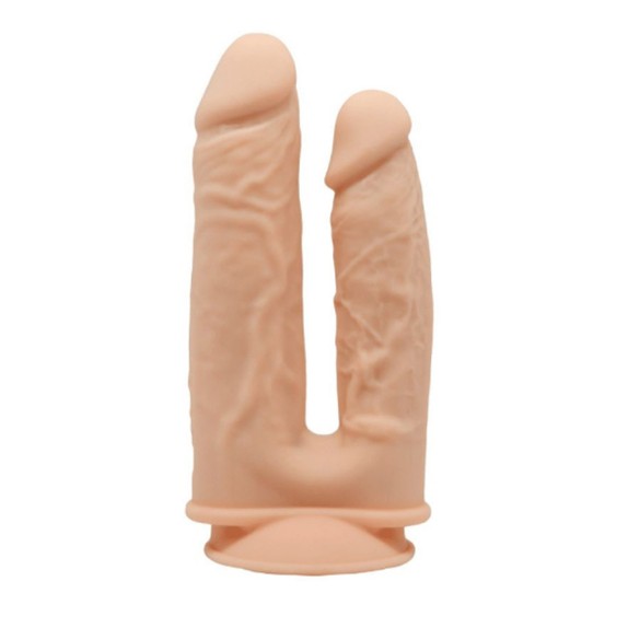 DILDO DOPPIO IN SILEXD TERMOREATTIVO SEX TOY DOUBLE PENETRATION