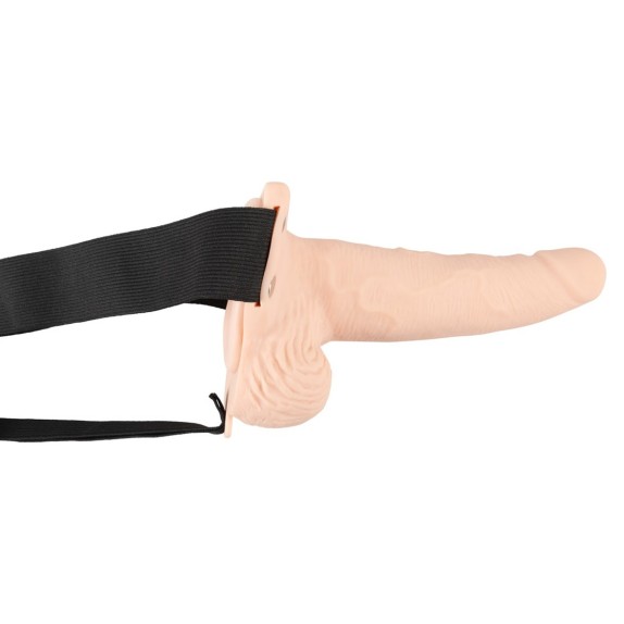 STRAP-ON VIBRANTE FALLO INDOSSABILE PER UOMO CON PROLUNGA