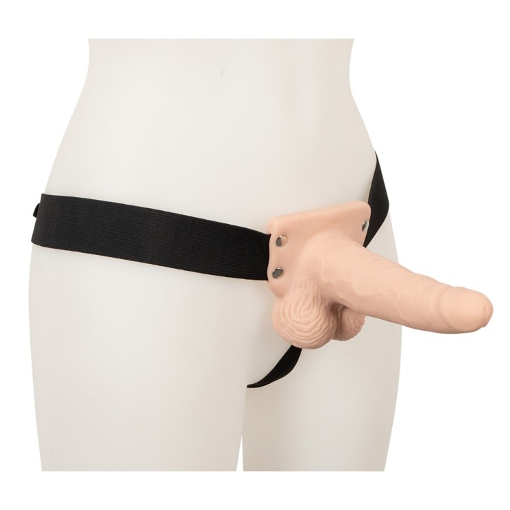 STRAP-ON VIBRANTE FALLO INDOSSABILE PER UOMO CON PROLUNGA 2