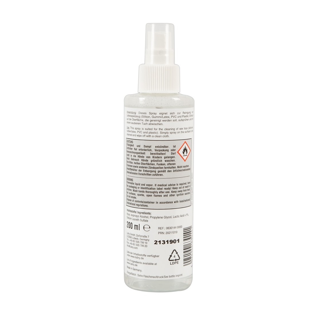 DETERGENTE SPECIAL CLEANER LOVE TOYS 200 ML