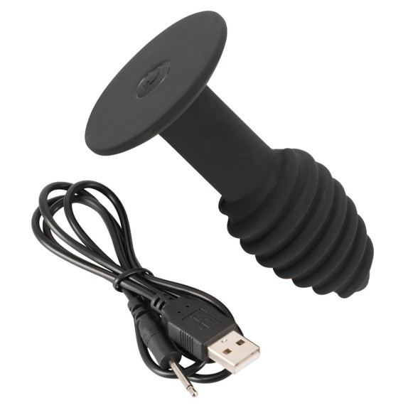 PLUG TAPPO ANALE VIBRANTE SEX TOY RICARICABILE TWIST BUTT PLUG