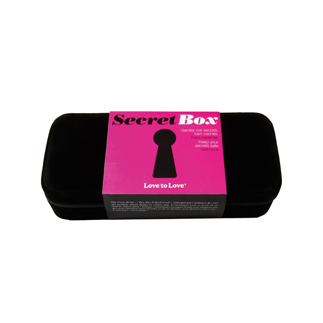 SECRET BOX: SCATOLA PER SEX TOYS CON LUCCHETTO...