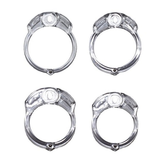 GABBIA DI CASTITA' PER UOMO IN POLICARBONATO SEX TOY THE VICE STANDARD