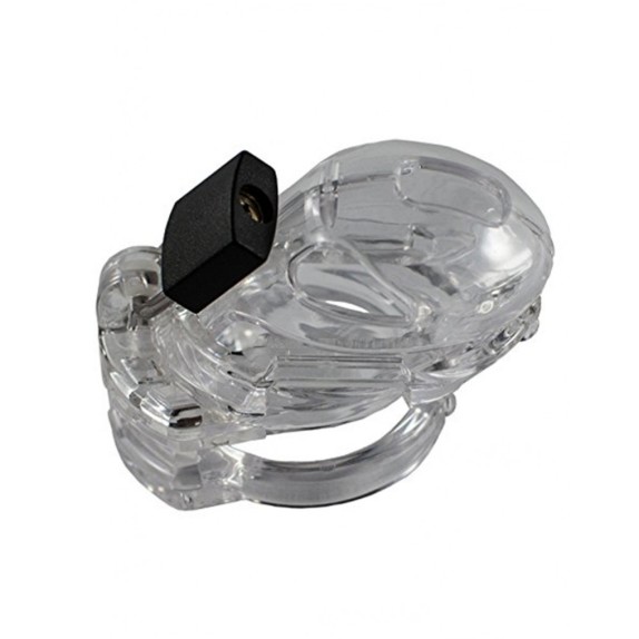 GABBIA DI CASTITA' PER UOMO IN POLICARBONATO SEX TOY THE VICE MINI V2