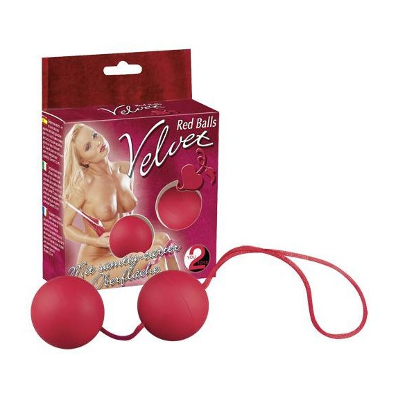 2 PALLINE VAGINALI AUTOVIBRANTI VELVET