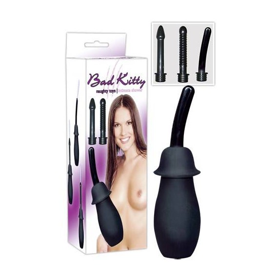 DOCCIA INTIMA CON BECCUCCI INTERCAMBIABILI SEX TOY ANALE