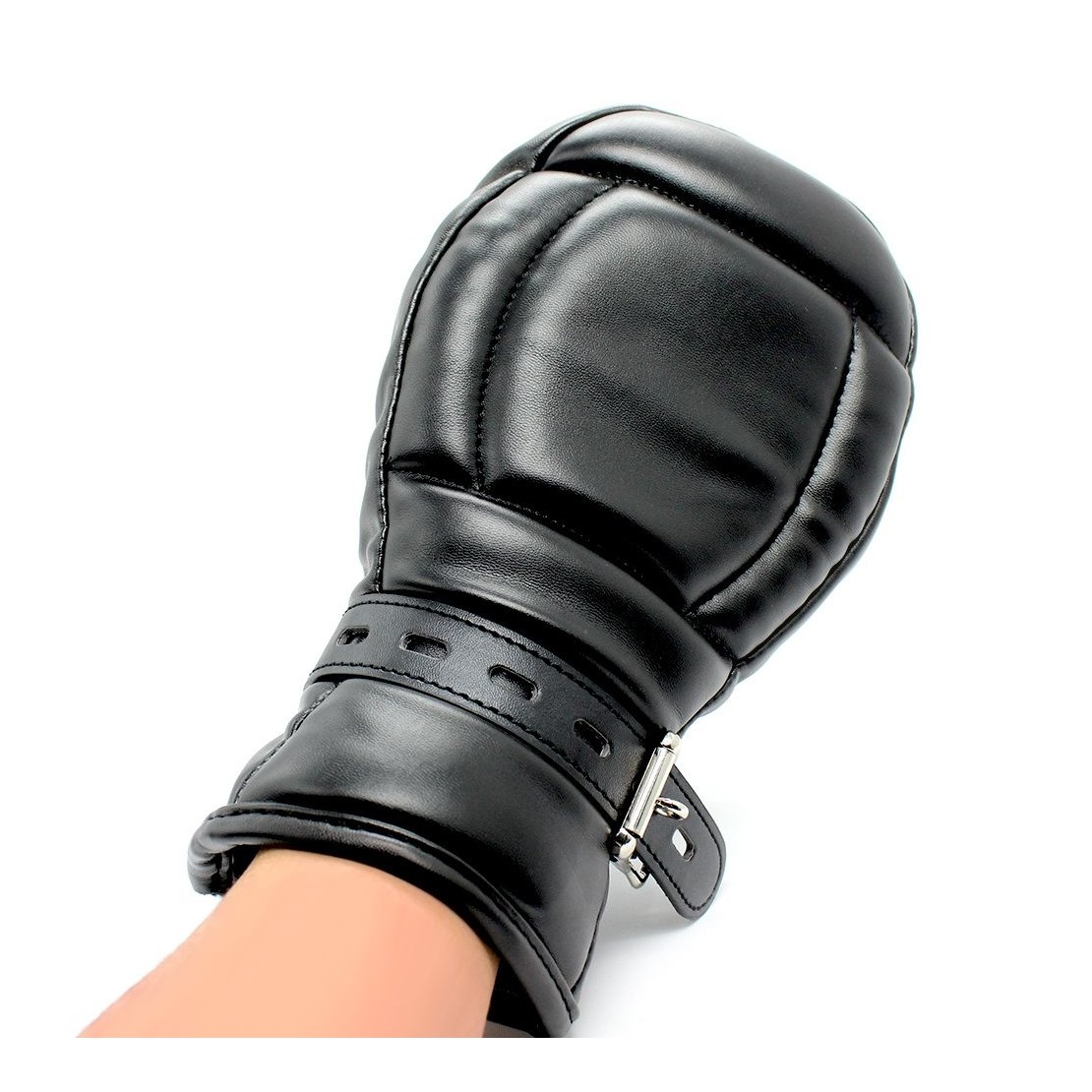 GUANTI BONDAGE INBOTTITI PER GIOCHI SADOMASO...