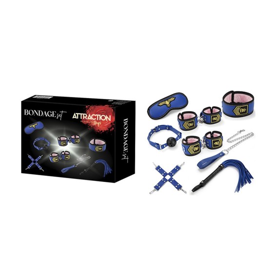 KIT SADOMASO SET 8 PEZZI PER GIOCHI SADOMASO AIR FORCE SERIES