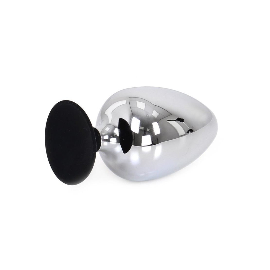 PLUG ANALE IN ACCIAIO CON VENTOSA IN SILICONE...