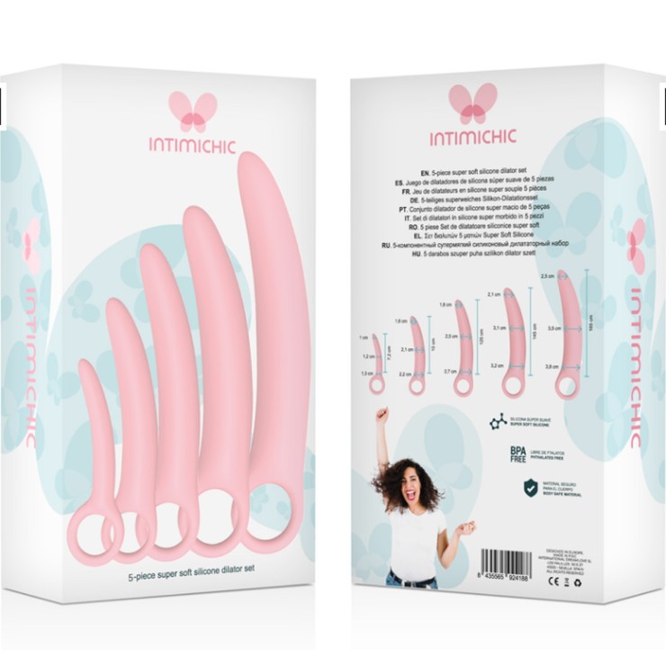 KIT CINQUE DILATATORI VAGINALI SEX TOY INTIMICHIC 2