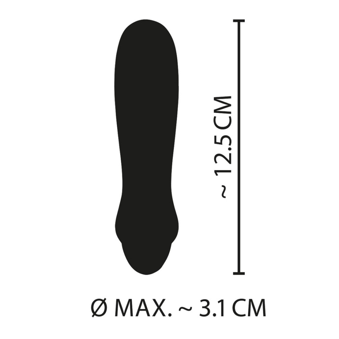 VIBRATORE IN SILICONE DI PICCOLE DIMENSIONI SEX...