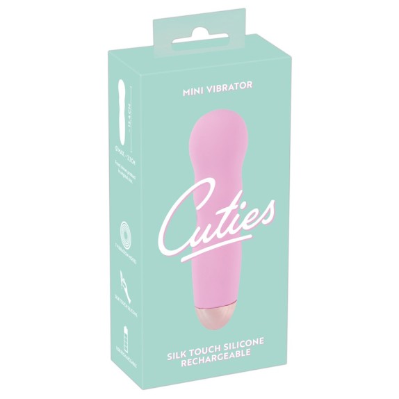 VIBRATORE IN SILICONE DI PICCOLE DIMENSIONI CUTIES MINI VIBRATOR