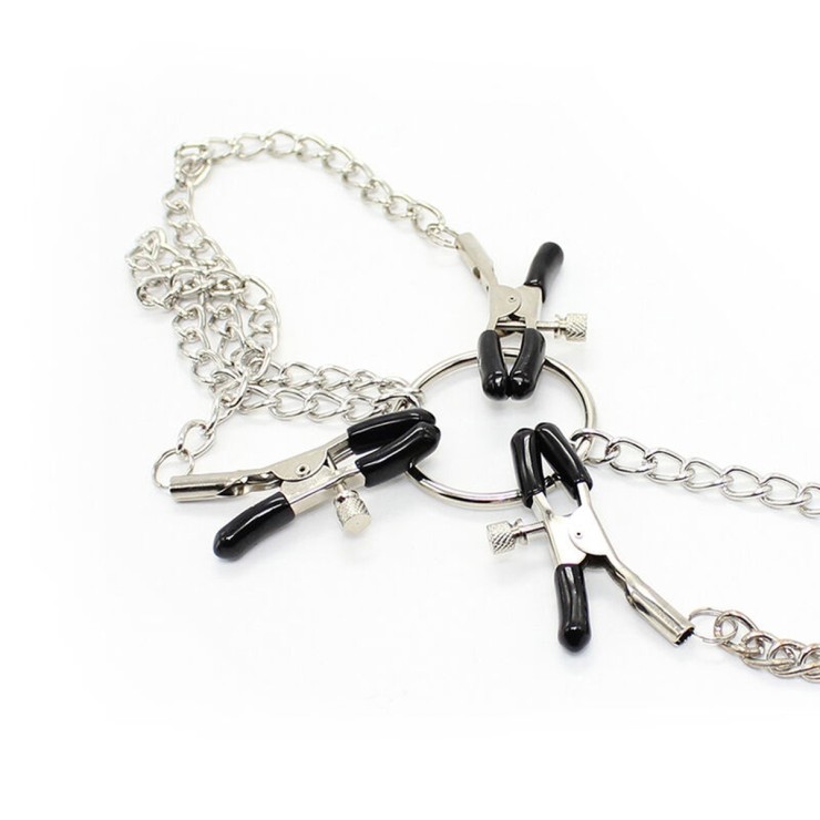 SET 3 PINZETTE PER CAPEZZOLI E CLITORIDE SEX TOY PER... 2