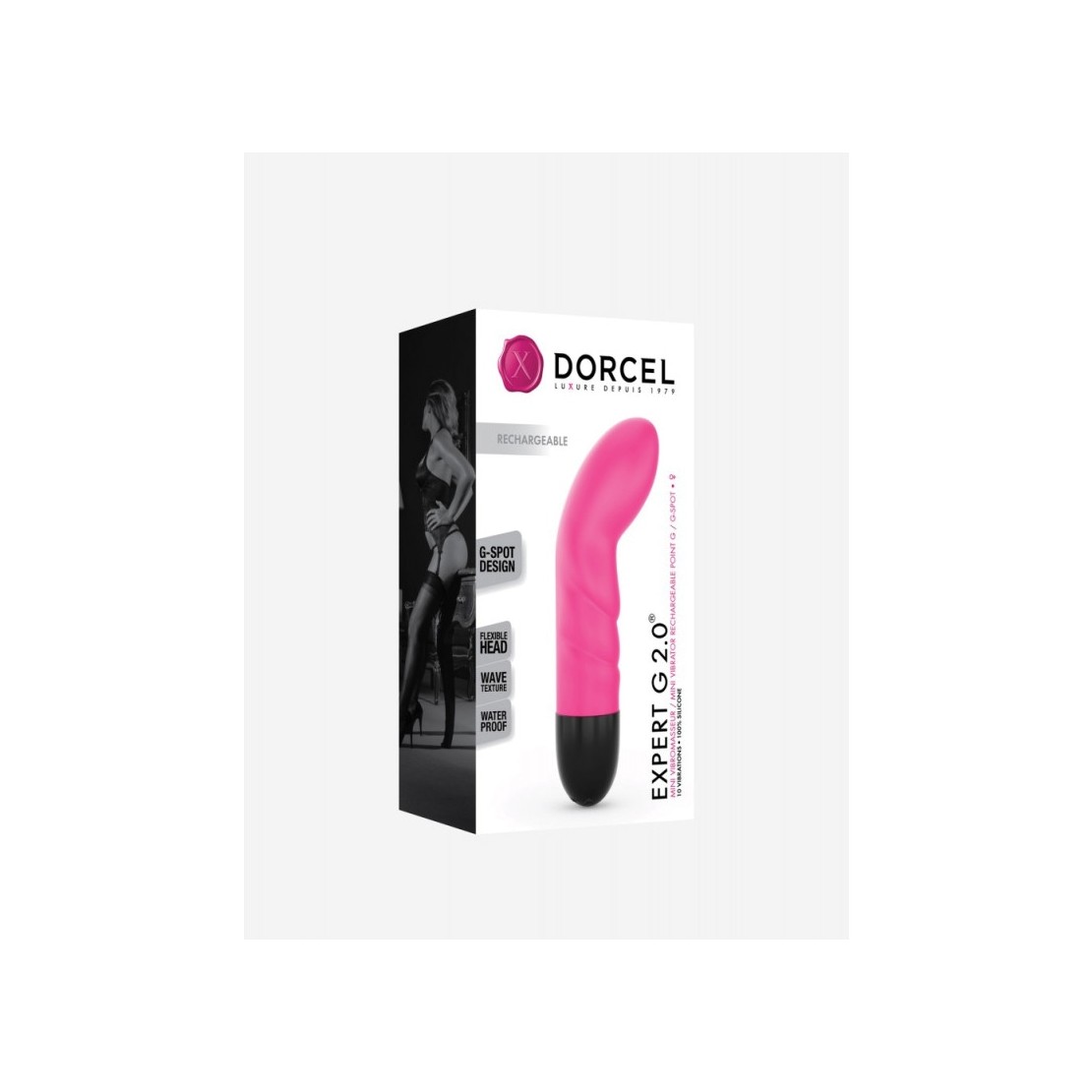 VIBRATORE PER PUNTO G SEX TOY EXPERT G 2.0 DORCEL