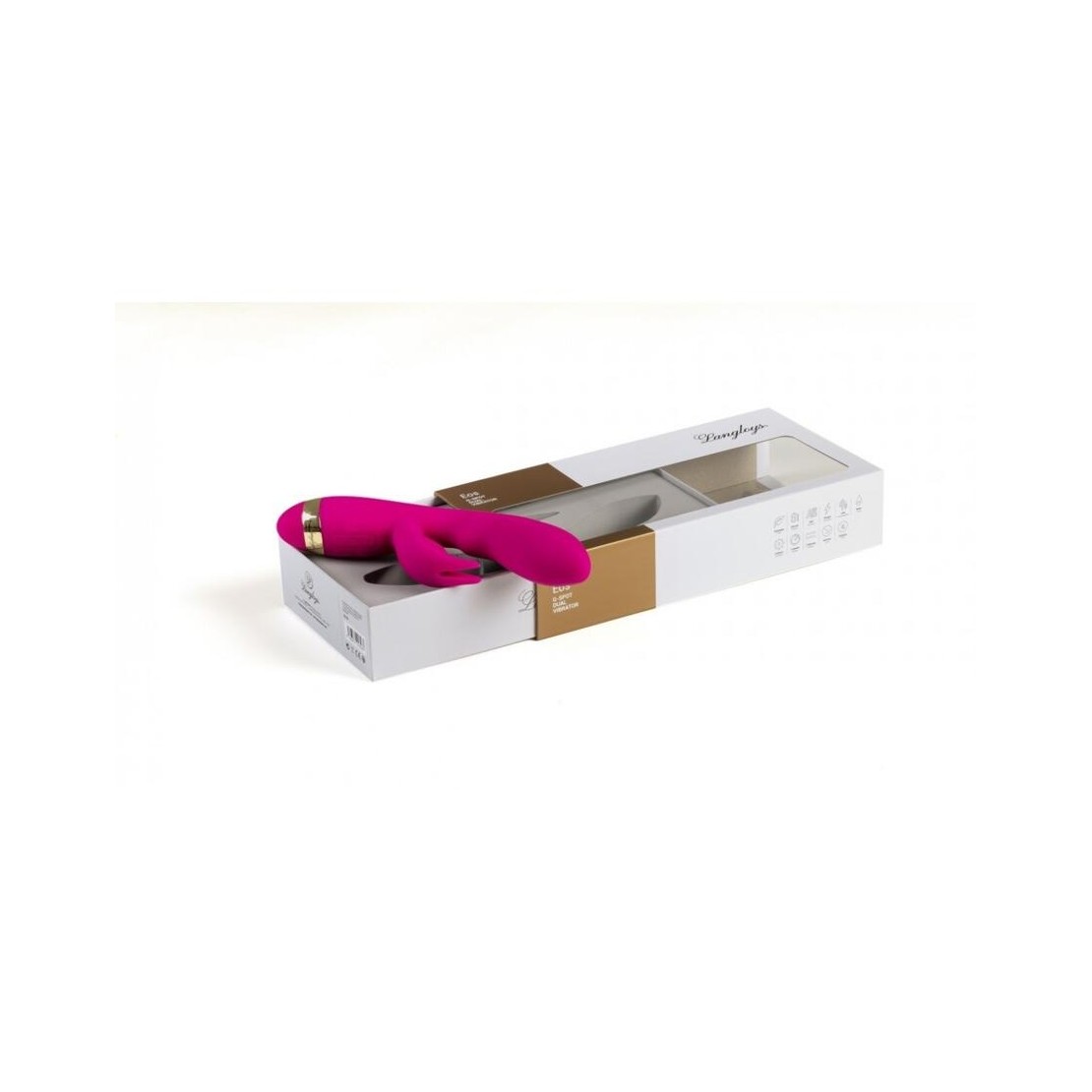 VIBRATORE RABBIT G-SPOT IN SILICONE SEX TOY EOS