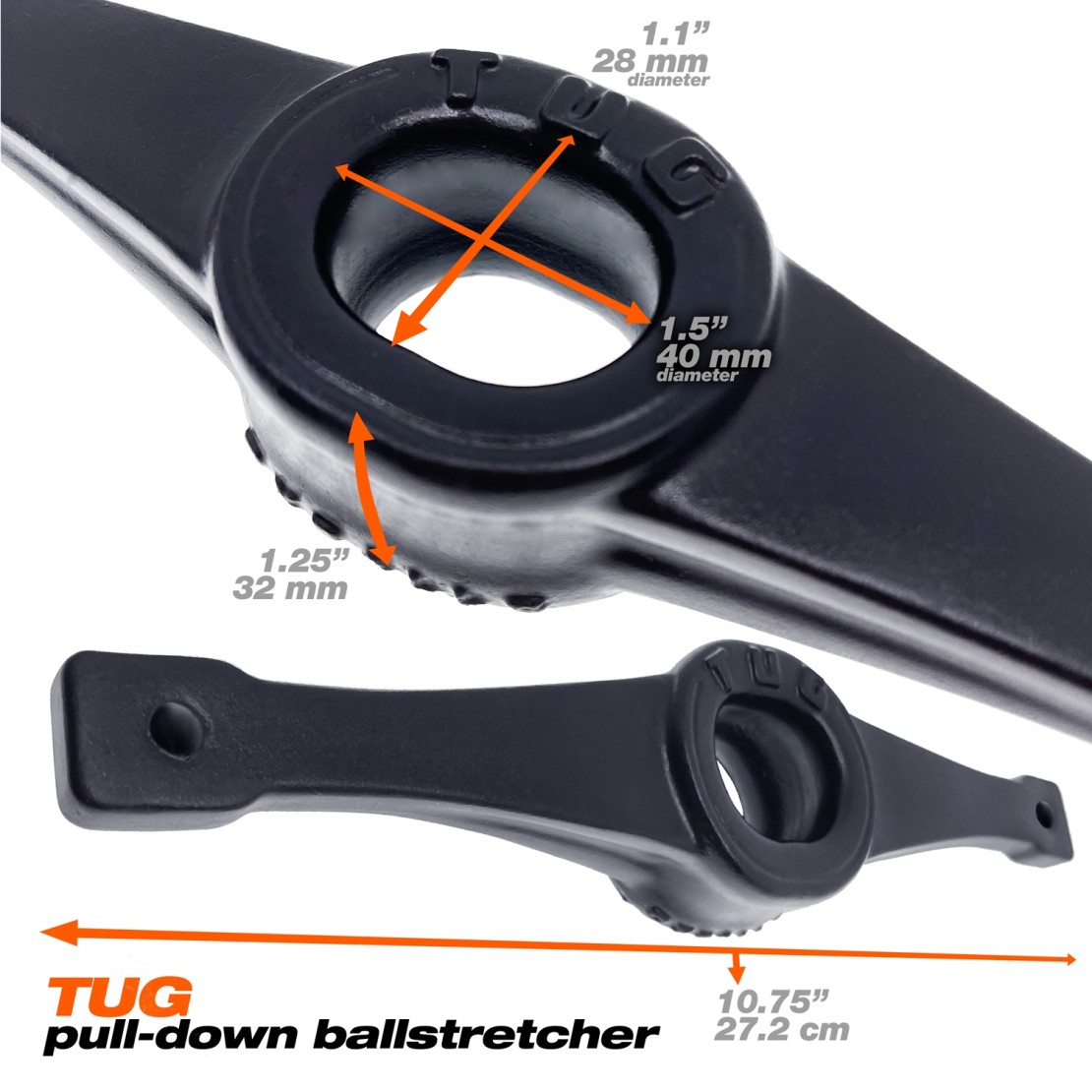 BALLSTRETCHER IN SILICONE SEX TOY TUG PULL-DOWN
