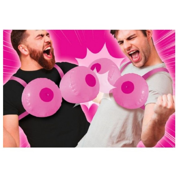 MAXI TETTE GONFIABILI DA INDOSSARE GADGET SCHERZOSO