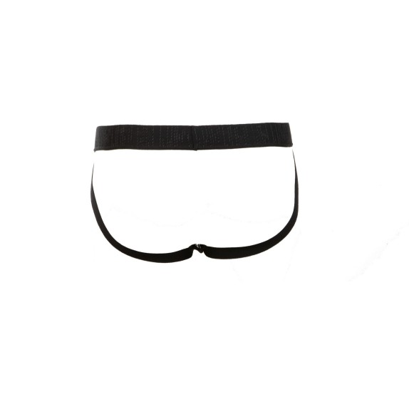 SOSPENSORIO SEXY UOMO IN TULLE CON DISEGNI GEOMETRICI GEOMETRIC