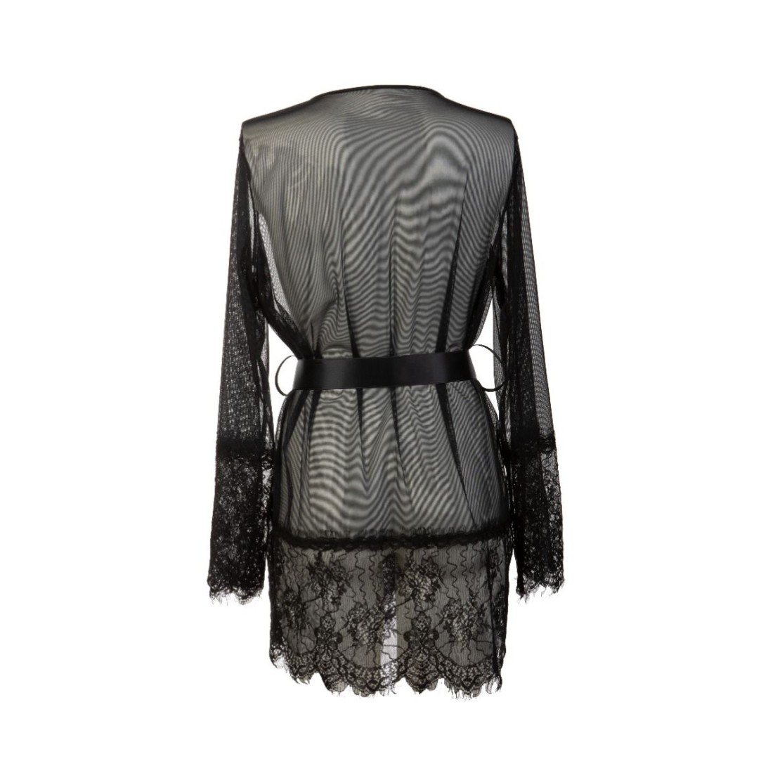 VESTAGLIA SEXY PER DONNA KIMONO IN PIZZO E...