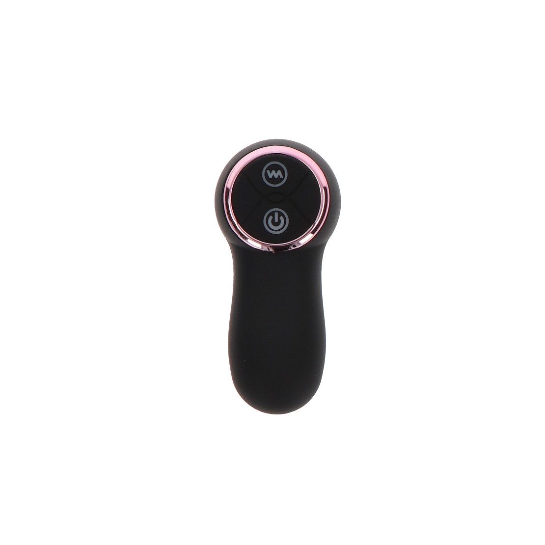 PLUG ANALE VIBRANTE A SPINTA CON PESO SEX TOY...