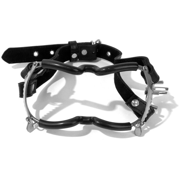 APRIBOCCA CON CINTURINO E RIVESTIMENTO IN PVC WHITEHEAD RATCHET MOUTH GAG