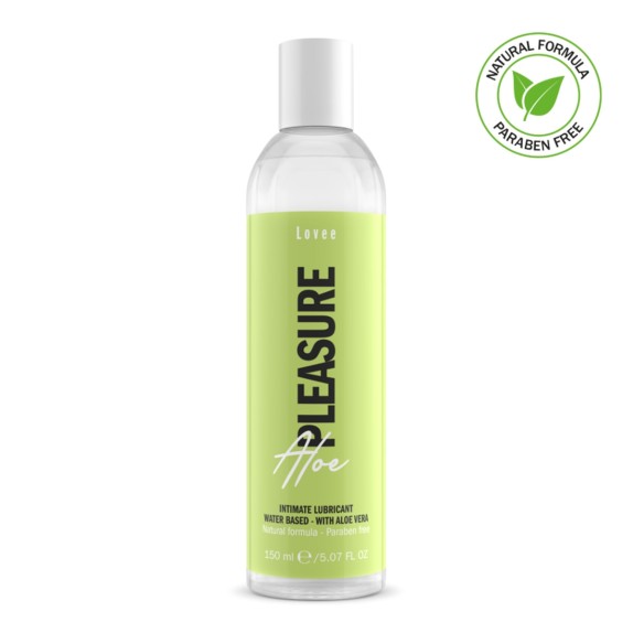 LUBRIFICANTE A BASE D'ACQUA VAGINALE ANALE CON ALOE VERA LOVEE