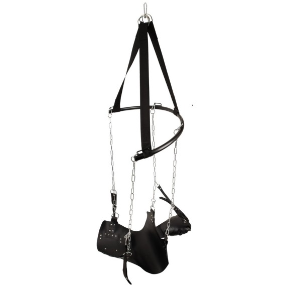 ALTALENA DELL'AMORE CON SUPERFICIE DI SDRAIO E CUSCINO SEX SWING