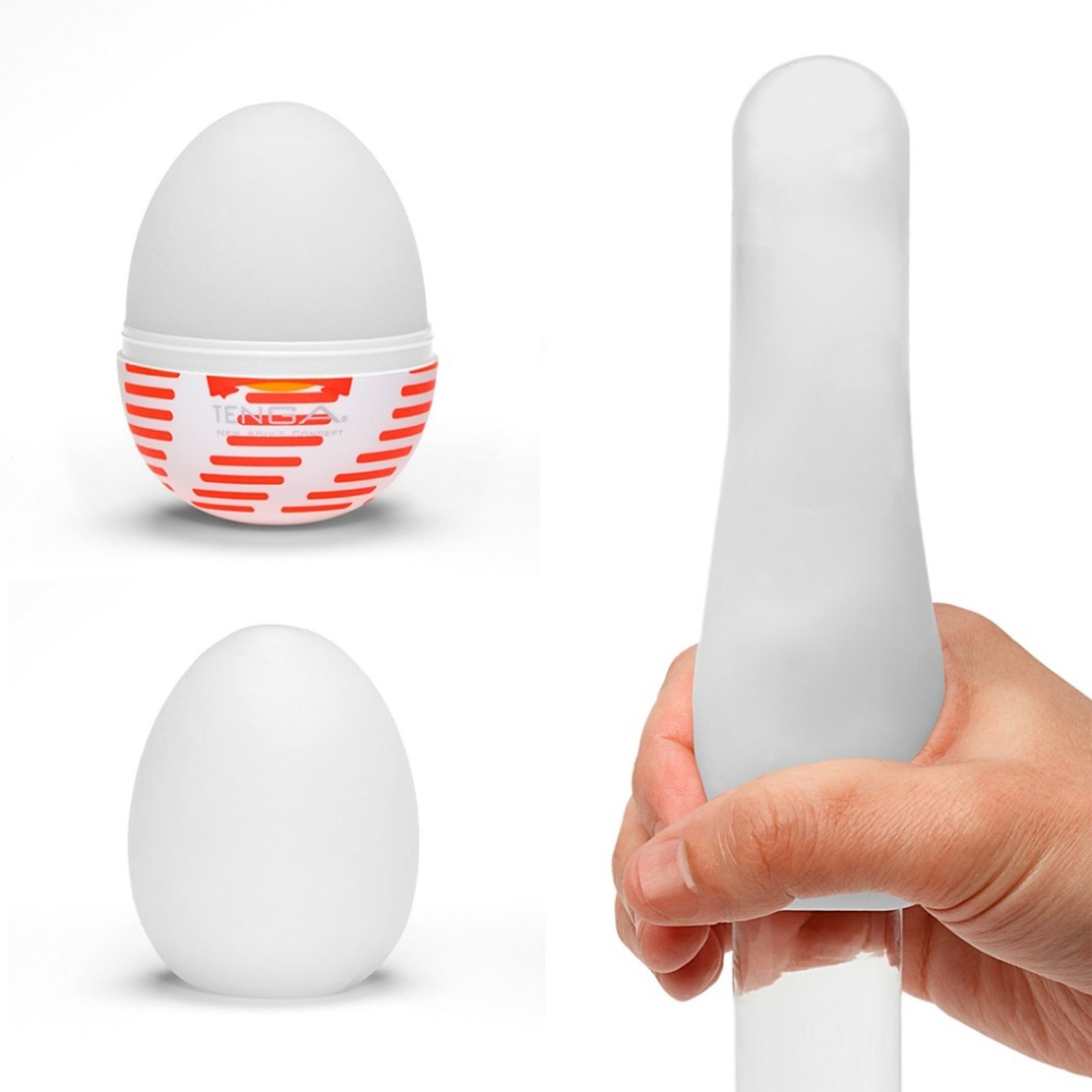 MASTURBATORE PER UOMO A FORMA DI OVETTO EGG...
