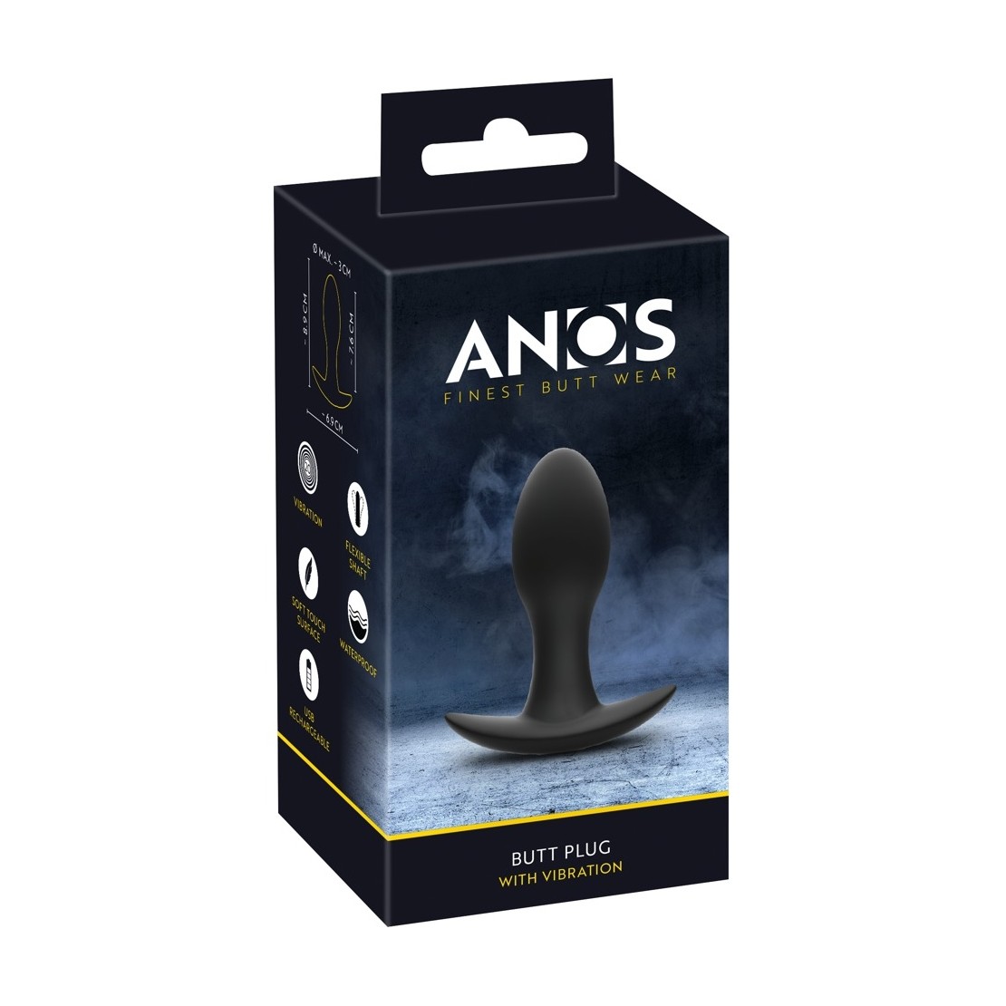 TAPPO ANALE VIBRANTE PICCOLO SEX TOY FINEST...