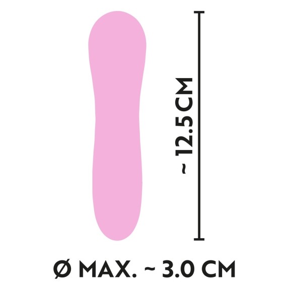 VIBRATORE VAGINALE DI PICCOLE DIMENSIONI RICARICABILE CUTIES