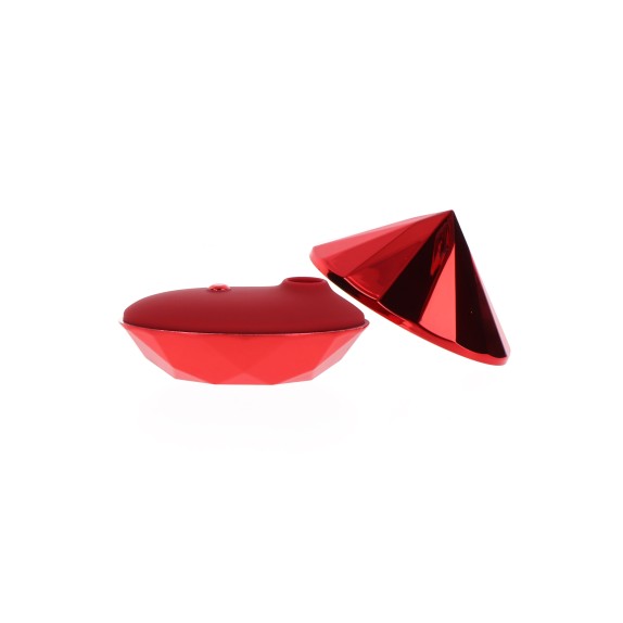 STIMOLATORE CLITORIDE CON MICRO VIBRAZIONI INTENSE RUBY RED DIAMOND