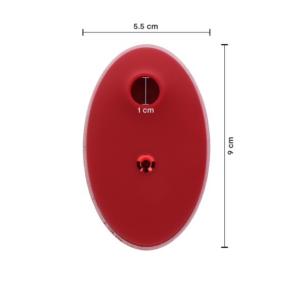 STIMOLATORE CLITORIDE CON MICRO VIBRAZIONI INTENSE RUBY RED DIAMOND