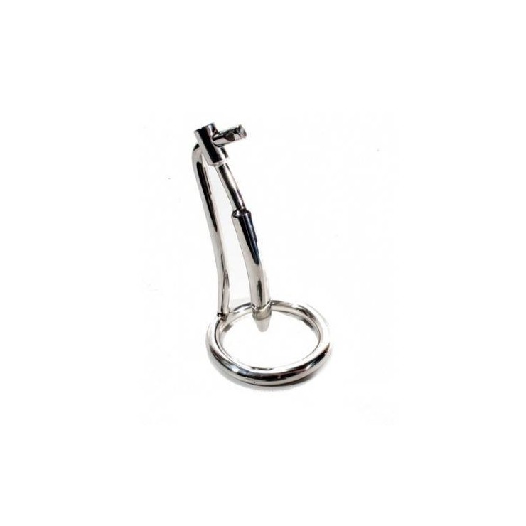 CINTURA CASTITA SEXY PER UOMO CON SONDA URETRA PLUG