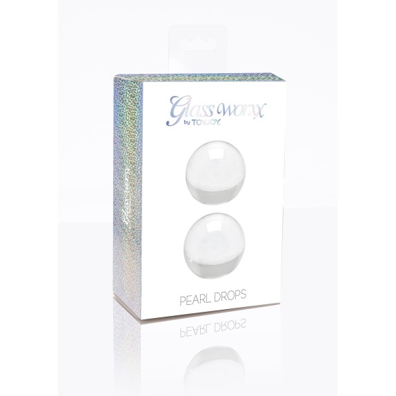 PALLINE VAGINALI IN VETRO SEX TOY PEARL DROPS