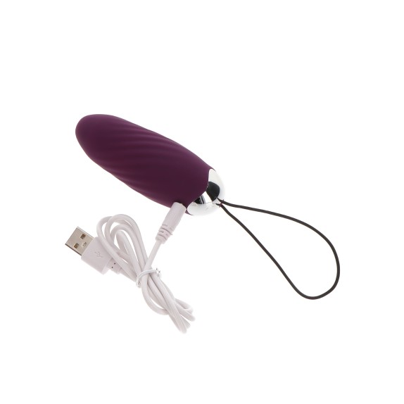 OVETTO VAGINALE VIBRANTE CON MOVIMENTO A SPINTA EGGSTRAVAGANT