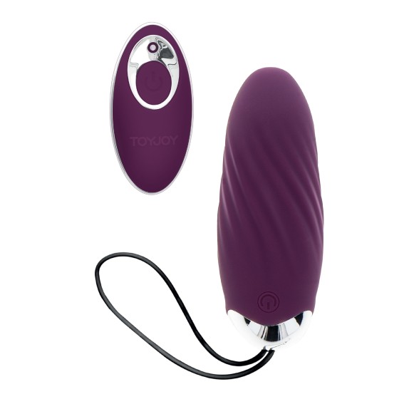 OVETTO VAGINALE VIBRANTE CON MOVIMENTO A SPINTA EGGSTRAVAGANT