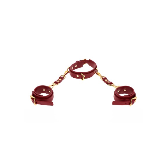 copy of COSTRITTIVO SEXY MANETTE CON COLLARE TABOOM D-RING COLLAR