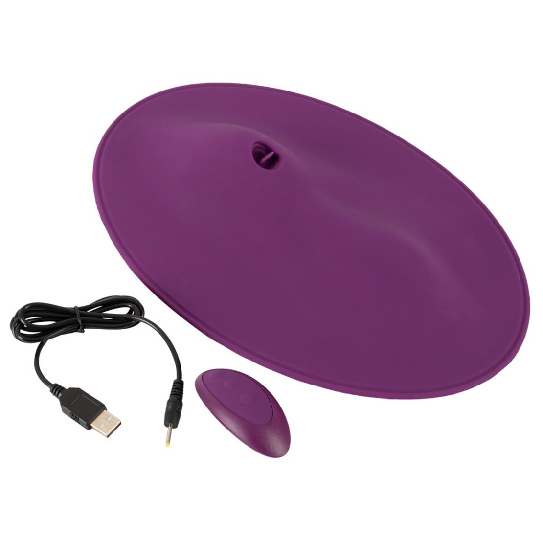 STIMOLATORE VIBRANTE SIT-ON CON LINGUETTA CON...