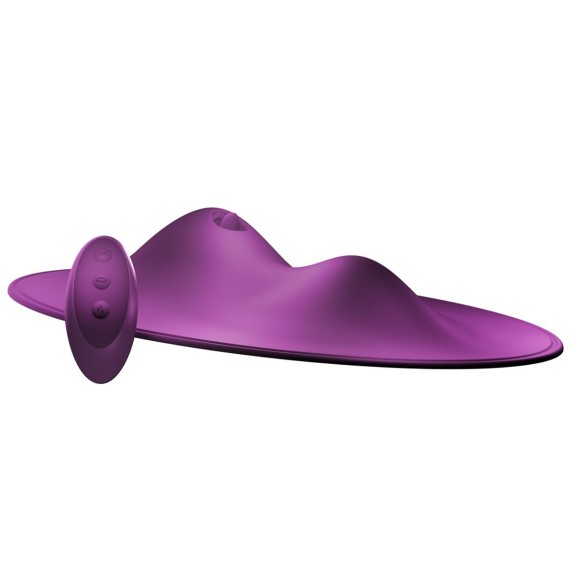 STIMOLATORE VIBRANTE SIT-ON CON LINGUETTA CON FUNZIONE SCALDANTE VIBEPAD 2