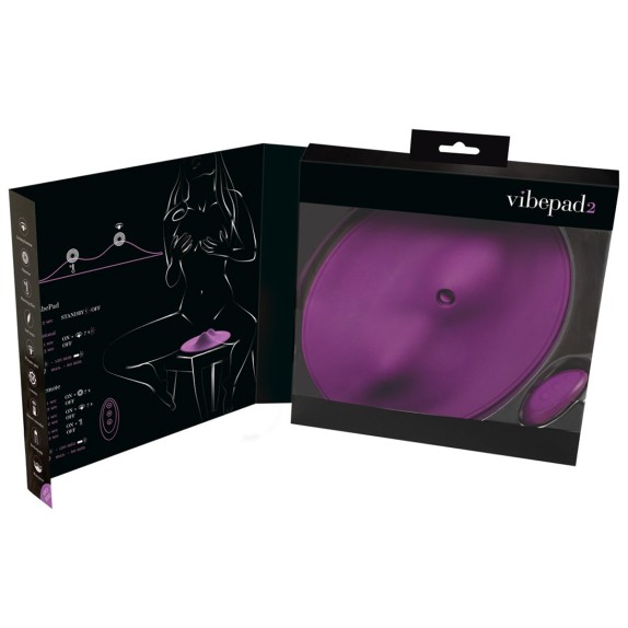 STIMOLATORE VIBRANTE SITTING ON CON LINGUA E FUNZIONE SCALDANTE VIBEPAD 2