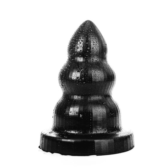TAPPO ANALE DI GRANDI DIMENSIONI TRIPLE PLEASURE ALL BLACK