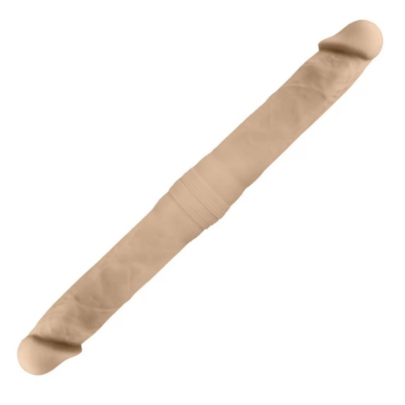 DILDO DOPPIA TESTA IN SILEXPAN TERMOREATTIVO DOUBLE DONG SILEXD