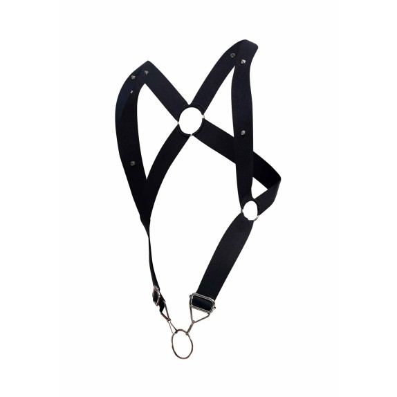 HARNESS SEXY UOMO CON ANELLO PER IL PENE VARI COLORI CROSSBACK