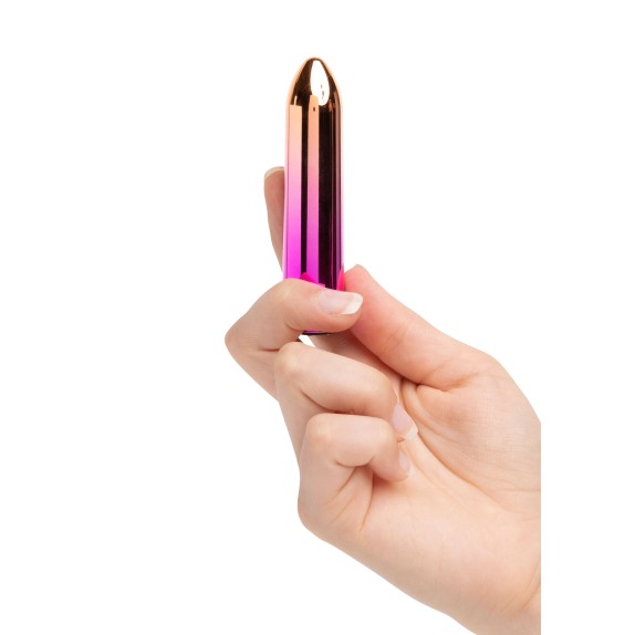 BULLET VIBRANTE CON FUNZIONE CALORE STIMOLATORE CLITORIDEO ALUMINIUM POINT