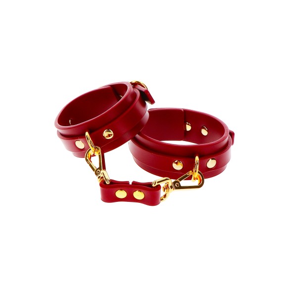 CAVIGLIERE SEXY IN PELLE VEGANA REGOLABILI ANKLE CUFFS TABOOM